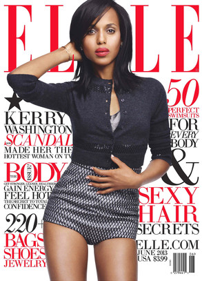 Kerry Washington, Elle Magazine Kerry Washington, Elle Magazine